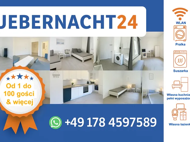 Wohnungen in Gelsenkirchen zentral Einzelzimmer/DoppelzimmerPremium