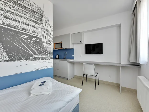 Apartgdynia - Kawalerki pracownicze Gdynia — Hutnicza 1A, blisko stoczni i portu