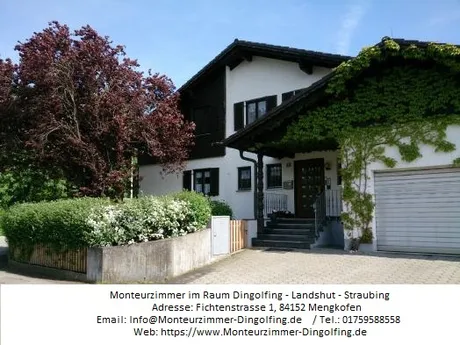 84152 Mengkofen - Monteurzimmer Dingolfing - Landshut - Straubing