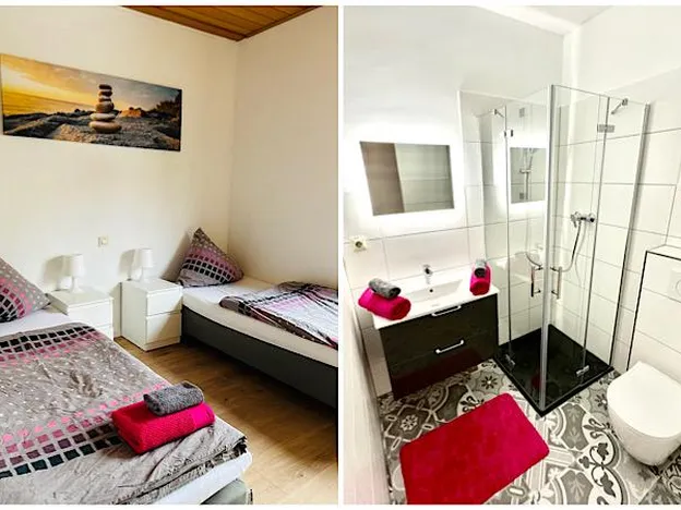 Boarding House -  10 getrennte Betten in EZ und DZ