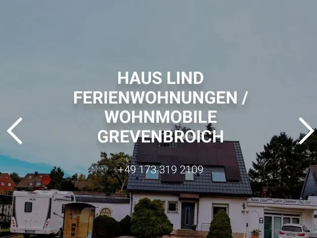 Haus Lind 8 Ferienwohnungen Grevenbroich & Jüchen