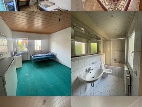 Monteurs Unterkunft mit allem drum und dran