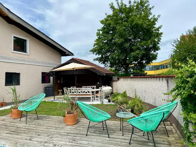 Bäckerhaus - Großzügige Wohnung mit Pool und Garten