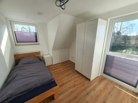 Freies Monteurhaus in Heide mit Garten