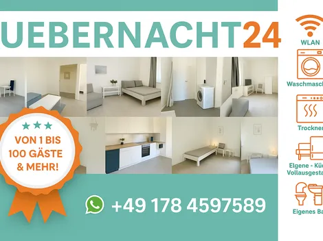 Wohnungen in Wuppertal zentral Einzelzimmer/Doppelzimmer