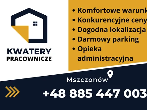 Kwatery pracownicze Mszczonów