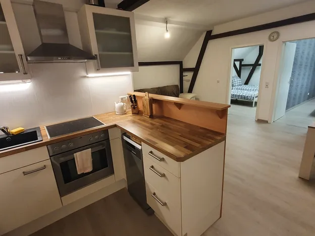 voll ausgestattete Wohnung für max. 4 Arbeiter