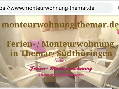 Ferien-/ Monteurwohnung Nette