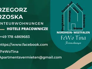 Kwatery Pracownicze Lünen – Dortmund | Apartamenty dla firm