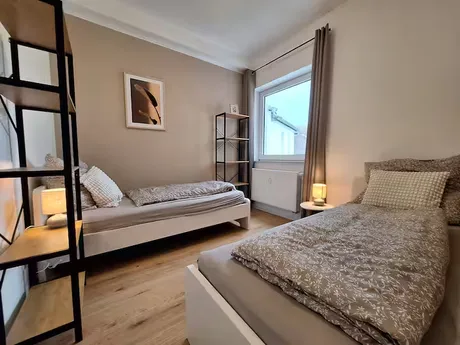 Gemütliche Wohnung für 6 Personen.