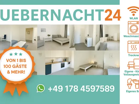 Wohnungen in Wuppertal zentral Einzelzimmer/Doppelzimmer
