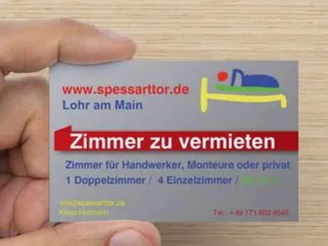Zimmer für Handwerker, Monteure oder privat