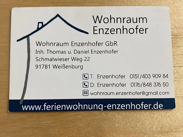 Monteurzimmer / Monteurwohnungen / Weißenburg