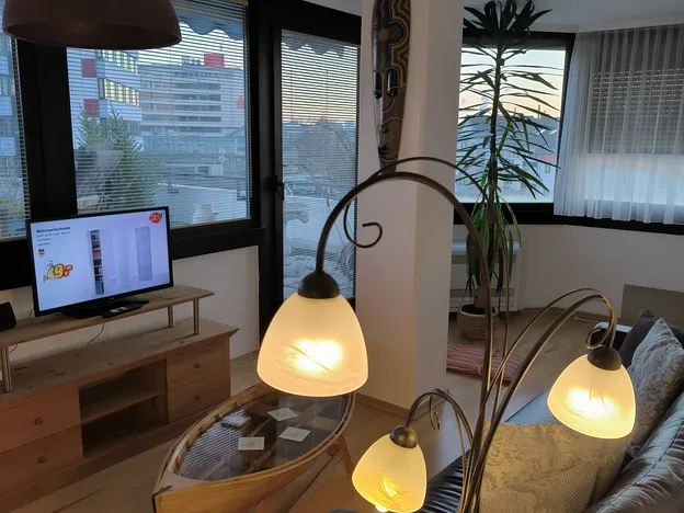 Monteur- & Business-Appartement mit 2 Schlafzimmern & 3 Betten- für 4 Personen am BAYER-KREUZ -Sauna & Dachterrasse - 4tes OG - kein Lift -