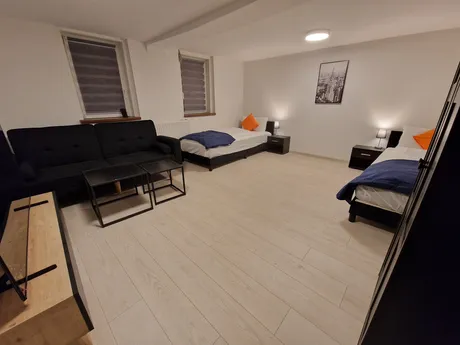 Laubach Monteurunterkunft 1 Zimmer Wohnung mit 2 Einzelbetten