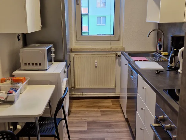 3-Zimmer Monteurwohnung  mit Balkon nahe Borna