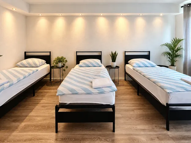 Gute, moderne, vollausgestattete Monteurwohnung für 1 bis 6 Personen in 47167 Duisburg