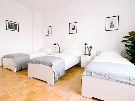 63069 Offenbach - Zentrale Monteurzimmer Ferienwohnung Nähe Messe Frankfurt