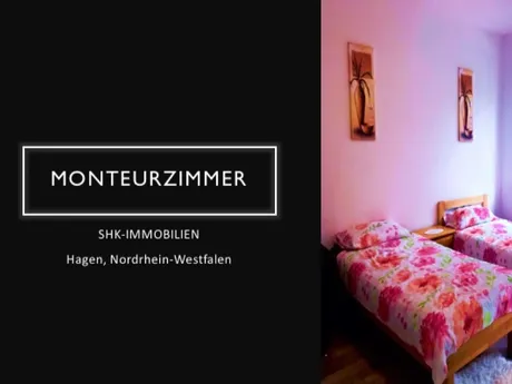 58091 Hagen - SHK - Apartment Monteurwohnung