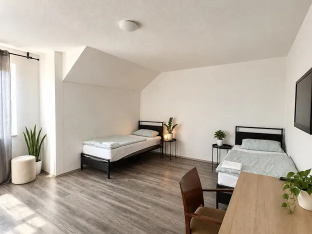 Gute, moderne, vollausgestattete Monteurwohnung für 1 bis 6 Personen in 47167 Duisburg