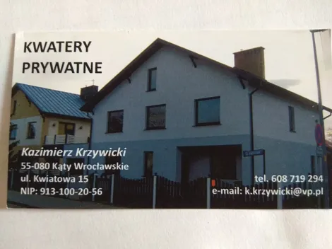 kwatery prywatne