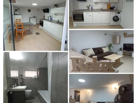 Monteurwohnung/Apartment voll Möbliert