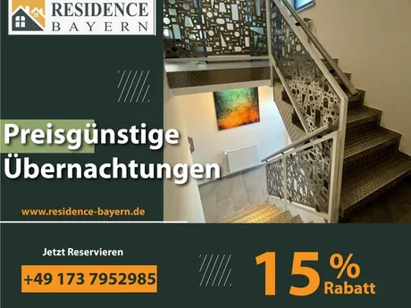 Monteurzimmer Pension & Apartments - Residence-Bayern