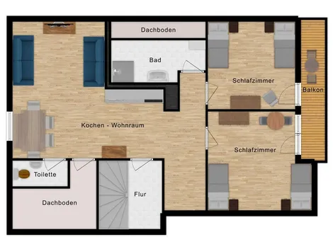 Monteurwohnungen Haus Tyrol - 10
