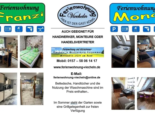 Ferienwohnung Viecheln