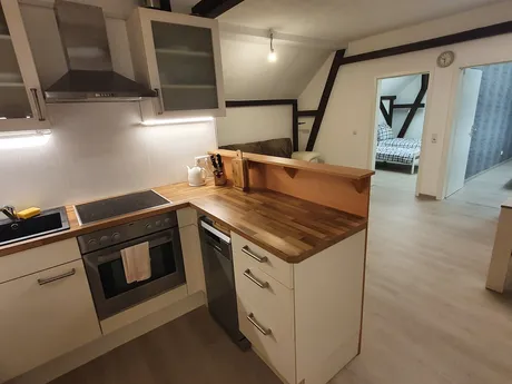voll ausgestattete Wohnung für max. 4 Arbeiter