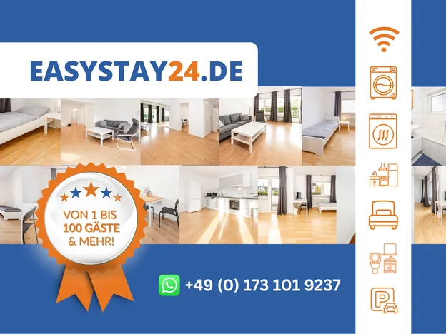 ⭐ Easystay24 - Monteurwohnungen Dreieich