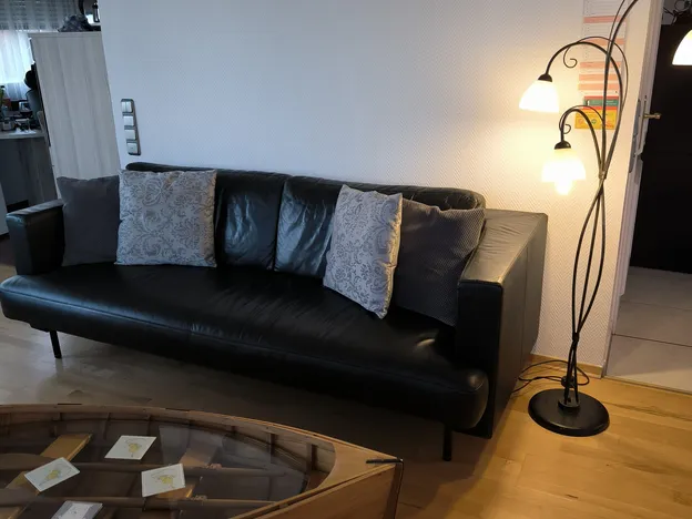 Monteur- & Business-Appartement mit 2 Schlafzimmern & 3 Betten- für 4 Personen am BAYER-KREUZ -Sauna & Dachterrasse - 4tes OG - kein Lift -