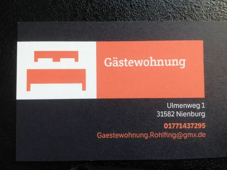 31582 Nienburg - Gästewohnung Rohlfing