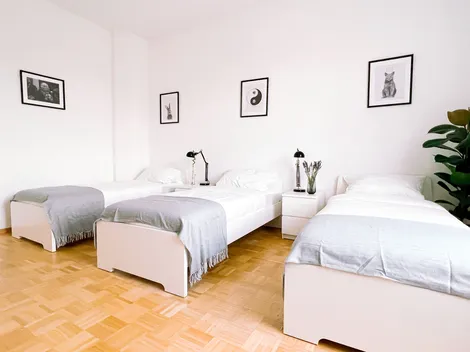 Zentrale Monteurzimmer Ferienwohnung Nähe Messe Frankfurt