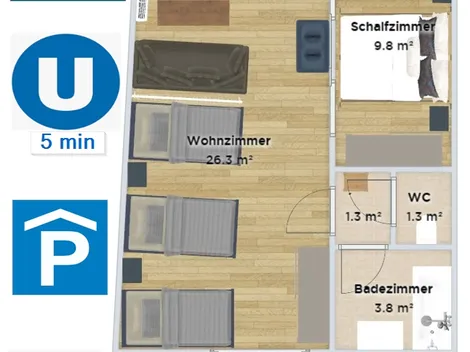 Aspern SKY TV Apartment