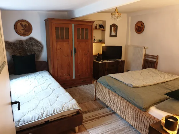Unser Obervolkacher Ferienhaus - Erdgeschoss