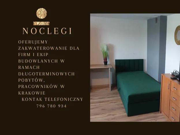 Noclegi dla pracowników Kraków