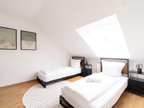 86343 Königsbrunn - 74 qm Ferienwohnung Monteurwohnung