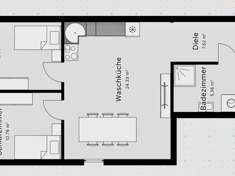 Monteurzimmer Seiersberg - 5