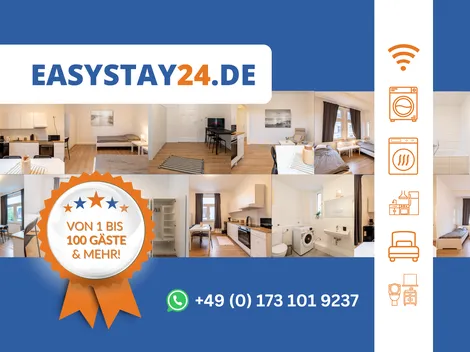 ⭐ Easystay24 - Monteurwohnungen in Wuppertal und Umgebung