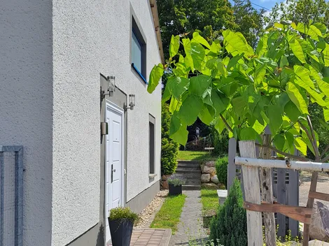 Ferienwohnung Seenlandschaft nähe Harthsee, Garten m. Grill, Fahrradabstellraum