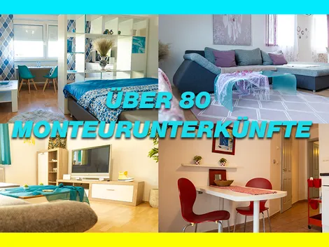 Über 80+ qualitativ hochwertige Monteurwohnungen in Linz!