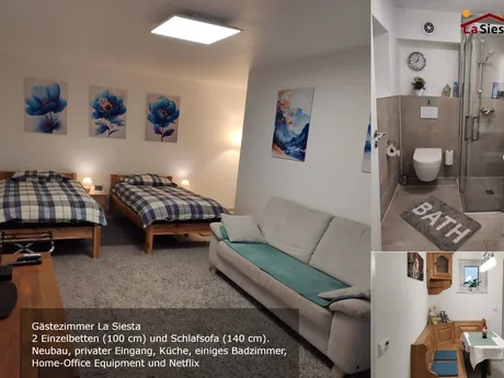 75443 Ötisheim - Gästezimmer La Siesta | Online-Buchung