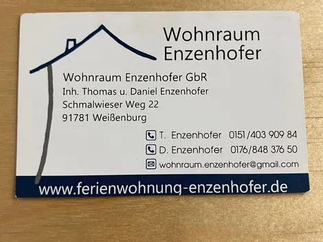 Monteurzimmer / Monteurwohnungen / Weißenburg