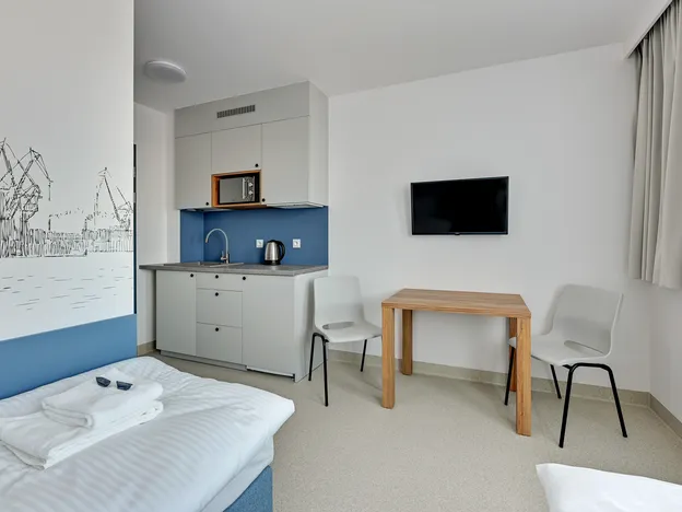 Apartgdynia - Kawalerki pracownicze Gdynia — Hutnicza 1A, blisko stoczni i portu