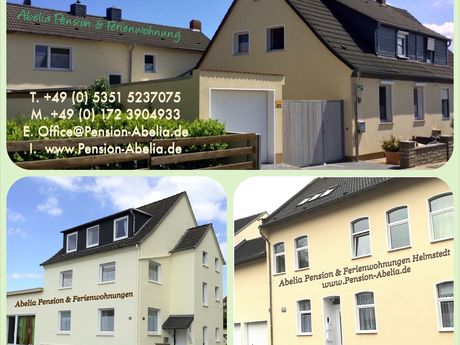 38350 Helmstedt - Gästehäuser „Abelia“ Pension & Ferienwohnungen Helmstedt