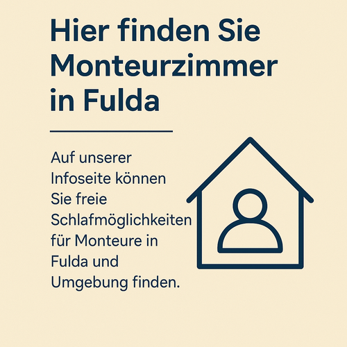 Monteurzimmer in Solingen