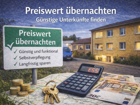 Preiswert übernachten: So findet man günstige Unterkünfte