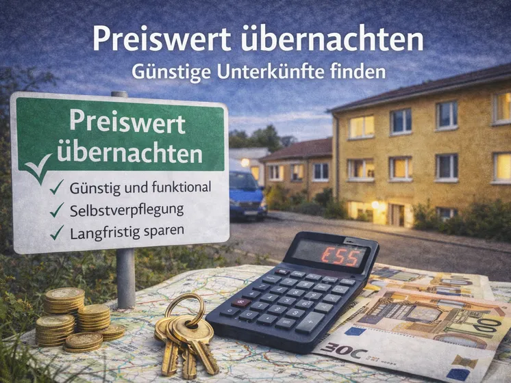 Preiswert übernachten: So findet man günstige Unterkünfte