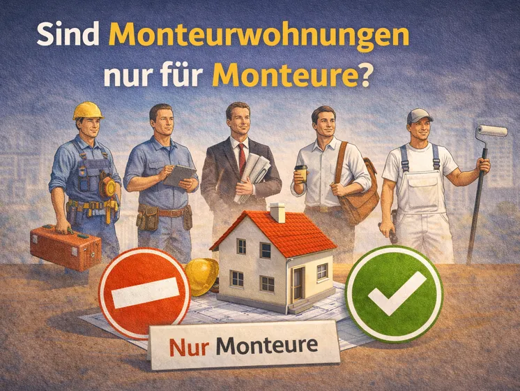 Sind Monteurwohnungen nur für Monteure?